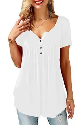 Women Summer V Neck