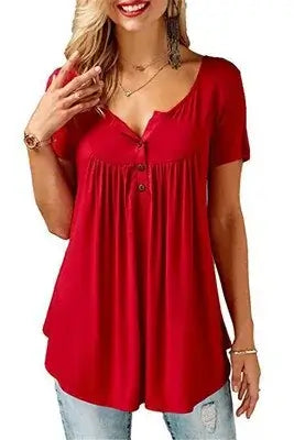 Women Summer V Neck