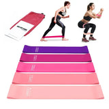 16PCS Resistance Band Set in assorted colors for home fitness training and muscle toning.