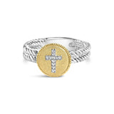 Diamond Cross Ring