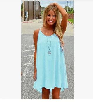 Summer Spaghetti Strap Dress