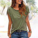 Casual Tassel T-shirt