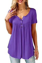 Women Summer V Neck