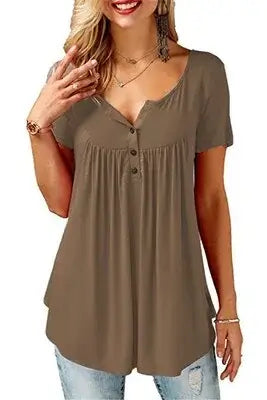 Women Summer V Neck